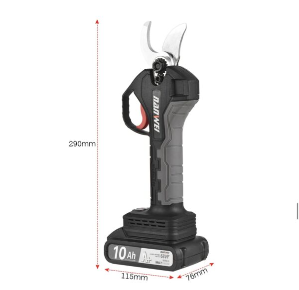 Tijera de podar eléctrica de 21V-2.0Ah, 30mm de corte y ligera - Imagen 3