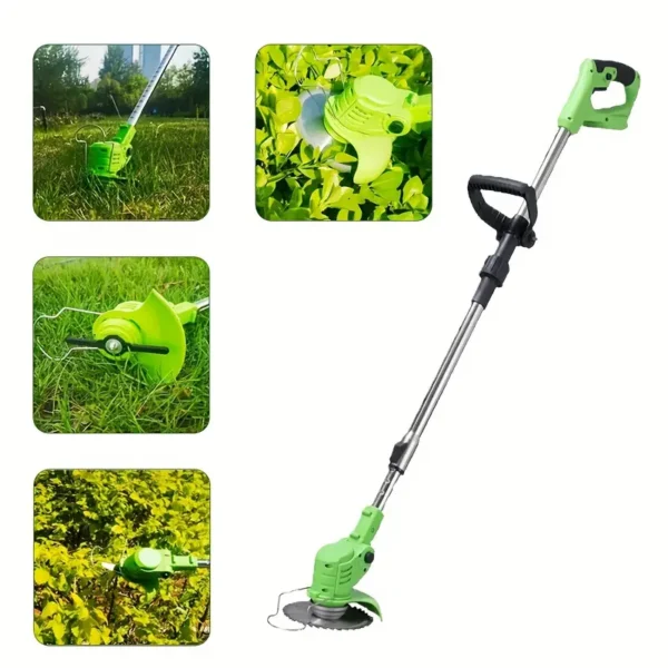 Desbrozadora Eléctrica 5000W - Motor Sin Escobillas, Batería de 22,900 mAh, 46,000 RPM | Potente, Inalámbrica y Versátil para Jardines Grandes y Profesionales - Imagen 3